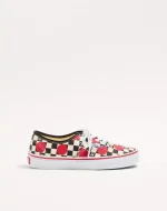 Valentino Valentino Garavani And Vans Low-Top Trainer In Fabric With VLogo Checkerboard Print And Polka Dot Detail